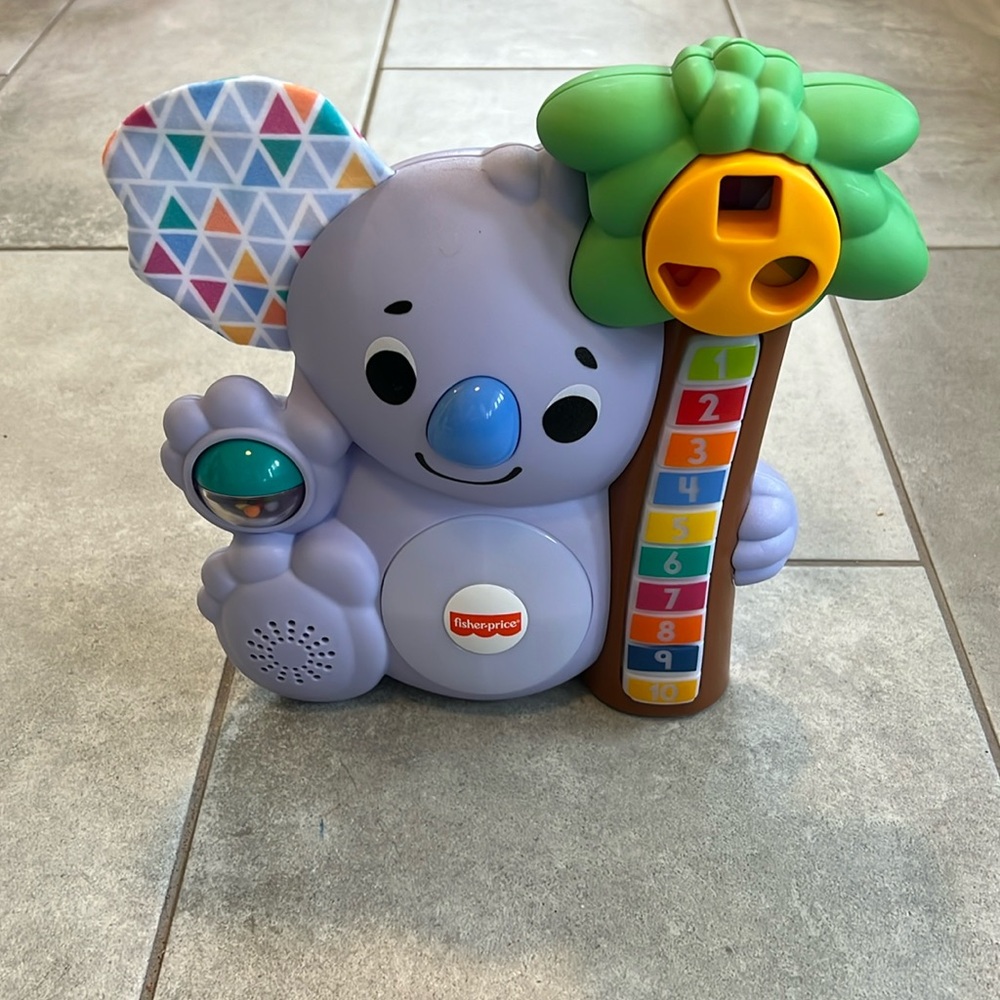 Fisher-Price Linkimals Counting Koala Toy with Music & Lights